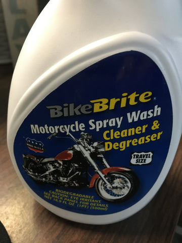 3704-0136 MC44TR BIKE BRITE  Spray Wash - 16.9 U.S. fl oz. - Travel Size