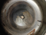 Vtg Chrome Bar Shield Air Cleaner Polished Steel Harley Shovelhead Sportster 7"