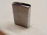 Vintage 1972 Zippo Slim Lighter Brushed Chrome w/ Original Flame Box 100% Origin