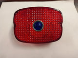 Vtg Tail Lamp Lens Blue Dot Harley 1973-1997 OEM shovelhead FX FLH Softail FXR