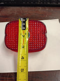 Vtg Tail Lamp Lens Blue Dot Harley 1973-1997 OEM shovelhead FX FLH Softail FXR