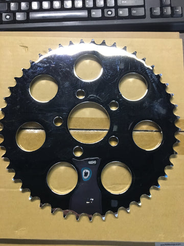 HARDDRIVE CHROME REAR SPROCKET 47T BIG TWIN 00-13