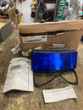 Harley Police bike Rectangular strobe lite blue NOS Whelen 67629-01 OEM model 73