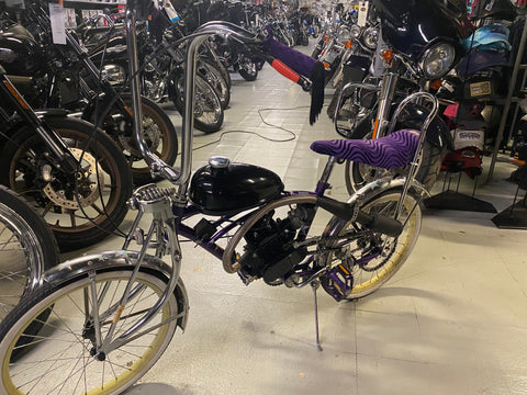 2001 Bratz Chopper Inspired Motorized Bicycle – cyclewarehouse.online 2001 Bratz Chopper Inspired Motorized Bicycle – cyclewarehouse.online