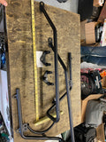 Hard Saddlebag Conversion Brackets mount Kit For Harley Davidson Sportster 04-14