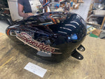OEM Vivid Black Gas Tank 3.3 Harley Sportster chopper Nice 1995-2003 1200 883