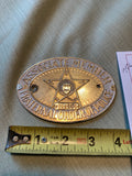 Vintage Associate Member Fraternal Order of Police License Plate Topper FOP