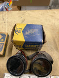Vintage Glensite Bakelite Goggles Box Steampunk Welder Motorcycle Biker collecti