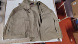 Vtg Garcia Fly Fishing Vest S/M Tan Multi-Pocket Gorpcore Lambskin Patch
