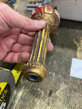 Vintage Schlitz Beer Tap Handle 9.5" Golden Girl Goddess Breweriana Advertising