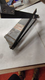 Vintage QEP Manual Tile Cutter 12" Hand Tool Grey Metal Red Handle