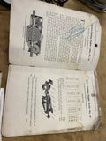 Antique 1927 John Barnes Treadle Lathe Drills Catalog Original Illustrated Copy