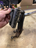 Harley FLH Rear Brake Master Cylinder Reservoir Mount Bracket Glide Touring FLH