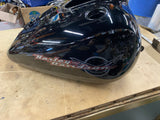Vivid Black Harley Road King FLHR Gas Fuel Tank 2004-2007 Touring  Nice
