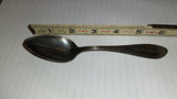Antique 1860s Steamer Perit Silverplate Soup Spoon - Civil War Era Maritime Hist