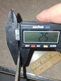Vtg Charles Parker Co Patent Jan 4 1887 6" Spring Caliper Machinist Tool Antique