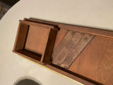 Vintage Wood Cabbage Slaw Cutter with Box | Original Kraut Cutter Tool