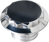 BILLET 12 POINT NON-VENTED POLISHED FUEL CAP HARLEY FLTRX FLHX
