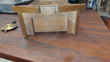 Vintage Hamilton 31 Day Pendulum Wall/Shelf Clock Wood Case w/ Key