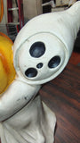 Bethany Lowe Vintage Style Light Up Ghost Holding Stacked Pumpkins Status 26"