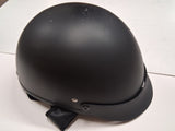GLX Sniper-M15 Matte Black Half Helmet XL DOT Motorcycle Cruiser Touring