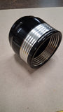 Performance Machine Merc Contrast Black Exhaust Muffler Tip End Cap 0204-0021