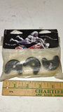 NOS Kuryakyn 7008 Replacement End Rubber Set 3-Pack For Transformer Floorboards