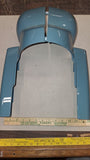 Harley Road Glide OEM Instrument Gauge Cluster Cover Housing Set Sharkskin Blue