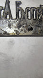 1973-1975 Pontiac Grand Am Trunk Lid Nameplate Emblem 9676369 P3342