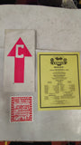 Vintage Circus Memorabilia Lot Clyde Beatty Cole Bros 1981 Program Ticket