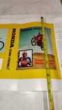 Vintage NOS 1975 Honda CR125M Elsinore Book Cover Marty Smith Motocross