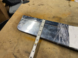 Sunvisor Stainless Auto Truck Hot Rat Rod Deflector Trim Body Roof Vintage 25"