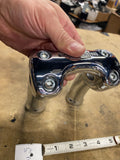 OEM Chrome 5" Pullback Risers Harley Street Bob Dyna Softail Chopper Heritage