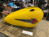 Suzuki Savage Yellow Fuel Gas Tank LS650 S40 Boulevard Factory Nice Clean