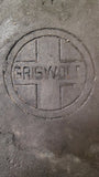 Vintage Griswold No 11 Cast Iron Skillet Large Block Logo 12.5" 717 Heat Ring