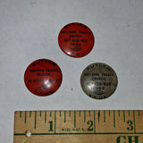 Vintage 1951 1952 Butler Building Trades Council A F of L Union Button Lot of 3