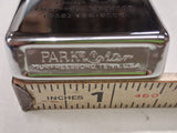 VTG 1960's Park Flip Top Windproof Lighter Hub City Supply Co. Made in USA