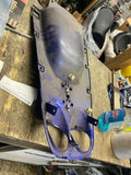 NOS OEM Yamaha YZF-R6 2001-2002 Undertail Fender Fairing Plastic Blue 5mt-21611