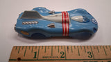 Vtg 1969 Ideal Mini Motorific Bon' Vil Racer Blue Slot Car Body Only Japan CZ