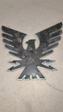 FORMULA BOAT DECAL PART # 3658 CHROME PLASTIC THUNDER BIRD