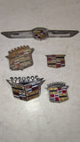 Vintage Cadillac Emblem Crest Lot 1967-1968 DeVille Fleetwood OEM 1490264