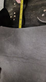 Vintage Black Leather Motorcycle Throwover Saddlebag Shovelhead Sportster 12"