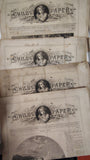 Lot of 14 Antique 1873-1874 The Child’s Paper & Our Morning Guide Newspapers