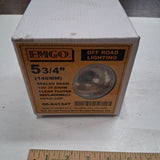 Emgo 5-3/4" Sealed Beam Headlight Bulb 66-84134T 12V 37.5/60W Clear Fluted New