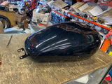 4.5 Gallon Sportster Gas Fuel Tank Black Harley 883 1200 Pop up cap 2007^ Custom