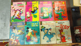 Vintage Comic Book Lot of 16 Bronze & Silver Age Gold Key Harvey Fawcett