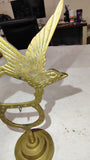 Vintage 1970's Brass Love Birds Chime Stand