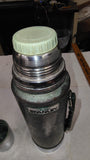 Vintage 1980s Aladdin Stanley Thermos A-944DH 1 Quart Green Vacuum Bottle USA
