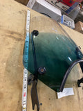 Memphis Shades Windshield Blue trim Motorcycle mep501 Quick Detach honda kawasak