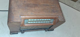 Vintage 1942 Philco Model 42-321 Tube Radio Wood Tabletop - Tested and Working